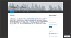 Desktop Screenshot of algomadeanery.com